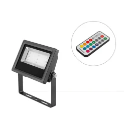 EVN udendørs LED-spot LFA1099N Wallpainter RGB 10W