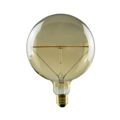 E27 5W globepære Ø15cm vintage guld 1,900K