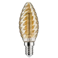 E14 2,6 W 2.500K LED-kertepære, guld
