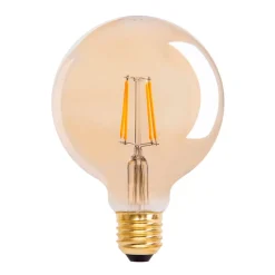 E27 4,1 W 310lm LED-globepære varmhvid guld 3 stk