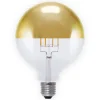 E27 7 W topforspejlet LED-pære, guld