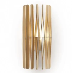 Fabbian Stick bordlampe i træ, cylinderformet