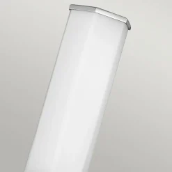 Facet Single LED-væglampe til bad, 3.000 K, krom