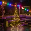 Fairybell mast-juletræ 240 blinkende LED’er 200cm