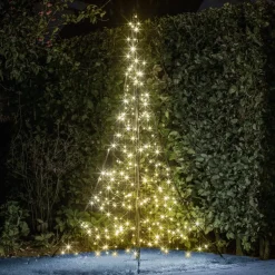 Fairybell mast-juletræ 240 blinkende LED’er 200cm