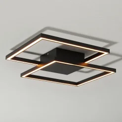 Falcon LED-loftlampe, sort