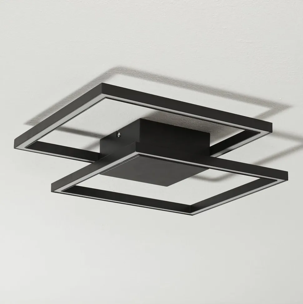 Falcon LED-loftlampe, sort