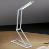 Falto LED genopladelig bordlampe, antracit, aluminium, justerbar