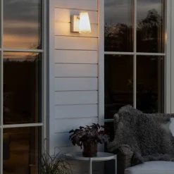 Fano udendørs LED-vægspot, justerbar