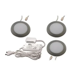 FAR 58 integreret LED-møbellys 3 stk, 3 W, 4.000 K