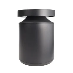 Faro LED-sokkellampe, højde 25 cm, mørkegrå, DALI, 3.000K