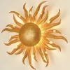Fascinerende SONNE GOLD væglampe 45 cm