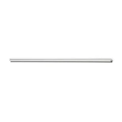 2-faset skinne DUOline, hvid mat, 160 cm