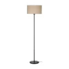 Feniglia gulvlampe med hørskærm, natur