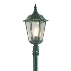 Firenze lygtepæl, 1 lyskilde, grøn