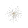 Firework LED-hængelampe, sort, metal, Ø 26 cm, stik