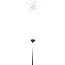 Firework LED-solcellelampe med jordspyd, 100 cm