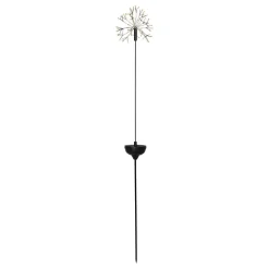 Firework LED-solcellelampe med jordspyd, 85 cm