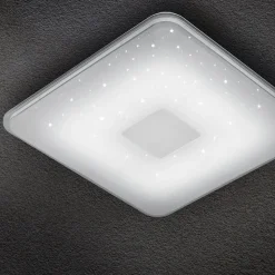 Fjernbetjent, kantet LED loftslampe Samurai