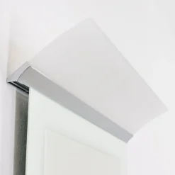 Flad LED-spejllampe Angela, IP44, 50 cm