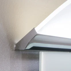 Flad LED-spejllampe Angela, IP44, 50 cm