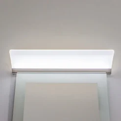 Flad LED-spejllampe Angela, IP44, 50 cm