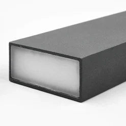 Flad LED-udendørsvæglampe Corda
