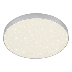 Flame Star LED-loftlampe, 840, Ø38,7 cm, sølv