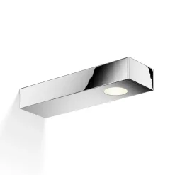 Flat 2 LED væg- og spejllampe, krom