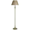 Flemish gulvlampe, med foldet skærm