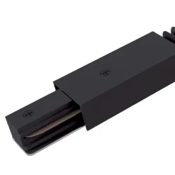 Flex connector skinne, 1-fase skinne, sort