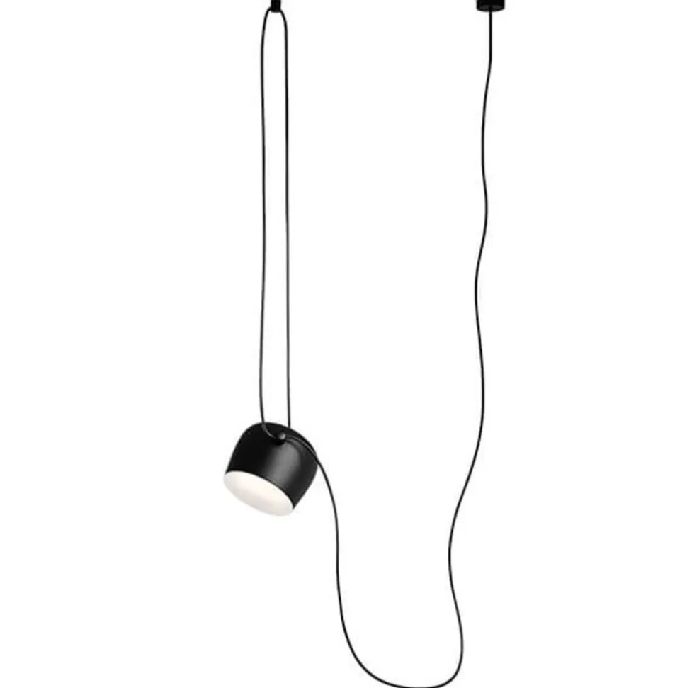 FLOS Aim LED-designer-pendellampe, sort