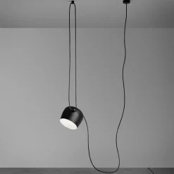 FLOS Aim LED-designer-pendellampe, sort
