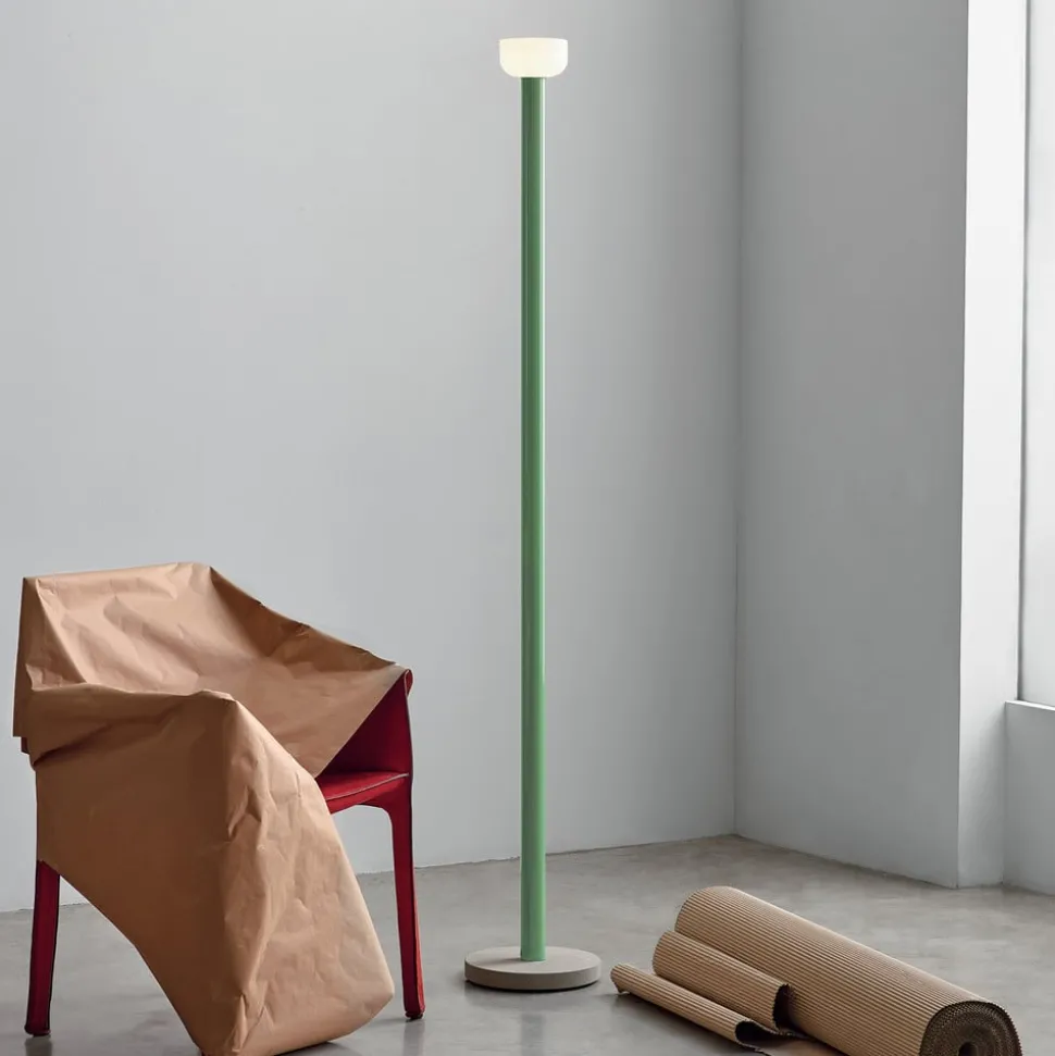 FLOS Bellhop LED-gulvlampe, grøn