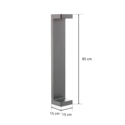 FLOS Casting C150 LED-gadelampe, 85 cm 3.000 K