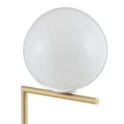 FLOS IC F1 gulvlampe, børstet messing