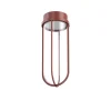 FLOS In Vitro Ceiling loftampe 2.700 K, terracotta