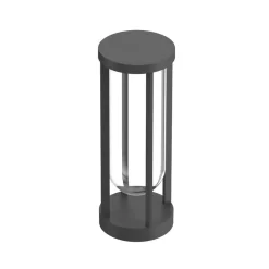 FLOS In Vitro Pullert 1, 2.700 K, 40 cm, antracit