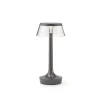 FLOS LED-bordlampe Bon jour unplugged, grå