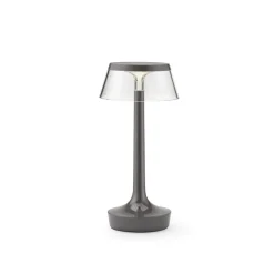 FLOS LED-bordlampe Bon jour unplugged, grå