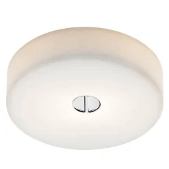 FLOS Mini Button loftlampe lavet af glas