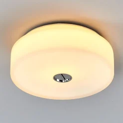FLOS Mini Button loftlampe lavet af glas