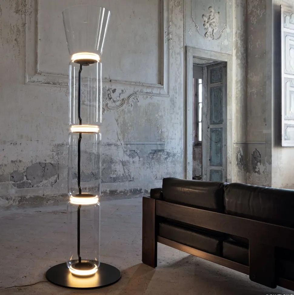 FLOS Noctambule 3 High Cylinders & Cone, big base