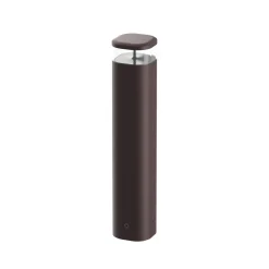 FLOS Pointbreak Bollard 2, 2.700 K mørkebrun 60cm