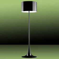 FLOS Spun Light F - sort gulvlampe