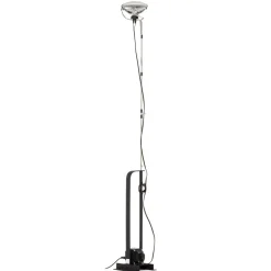 FLOS Toio Limited Edition gulvlampe, sort, metal, 195 cm