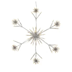 Flower Snowflake LED-dekorationslampe, Ø 60 cm