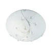 Flush Flower loftlampe af glas, Ø 30 cm