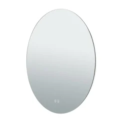 Focus LED-spejl, Ø 60 cm, CCT, antidug, berøringsdæmper