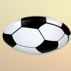 Fodbold loftlampe, plast